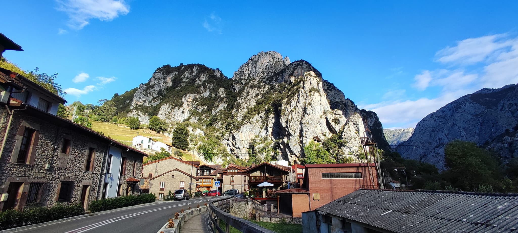 Vista de Vía Ferrata de La Hermida